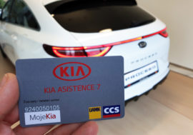 Sleva na pohonné hmoty s asistenční kartou Kia