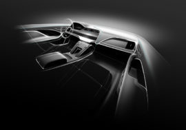 Obrazovky v interiérech automobilů už nemusí být rovné