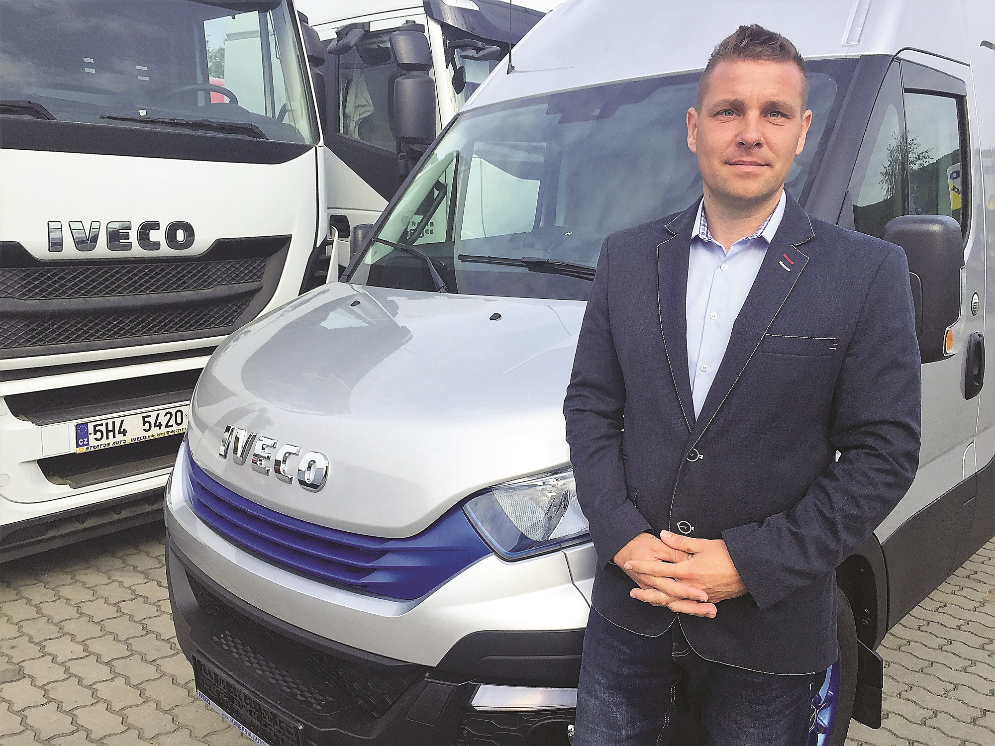 Pavel Hrabal je zodpovědný jak za značku IVECO, tak Fiat Professional.