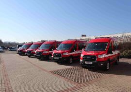 Ford dodal dobrovolným hasičům 1500 upravených Transitů, jubilejní putoval na Jablonecko