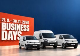 Citroën spouští Business Days. Dodávky doplňuje nulovým úrokem a delší zárukou